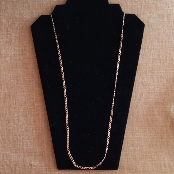Gold Long Chain Necklace - Picture 1 of 6
